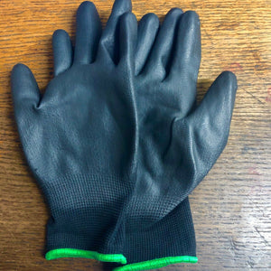 Horse Stable Gloves Riding | Yard Work Polyester Grip Polyurethane palm coating | All Sizes - Farriers Equipment