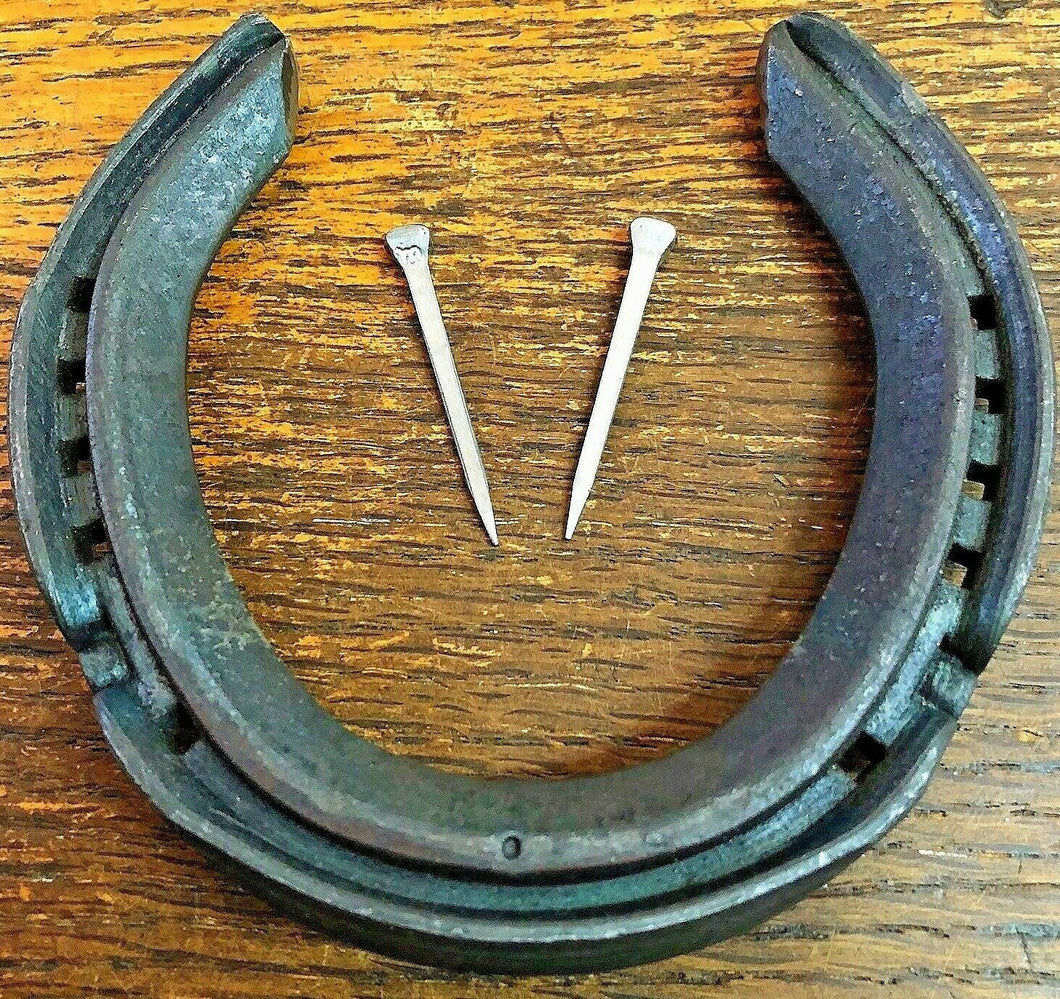 1 to 100 Real Hind Horseshoe + Horse Shoe Nails | Fix to Door Wedding Craft Game - Farriers Equipment