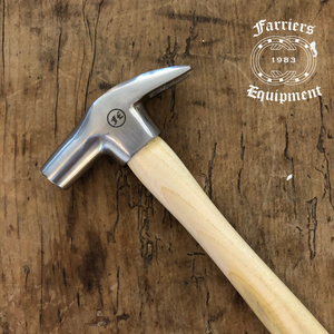 Farriers Equipment Tools | 14 oz Horse shoe Nail Nailing on Hammer - Farriers Equipment